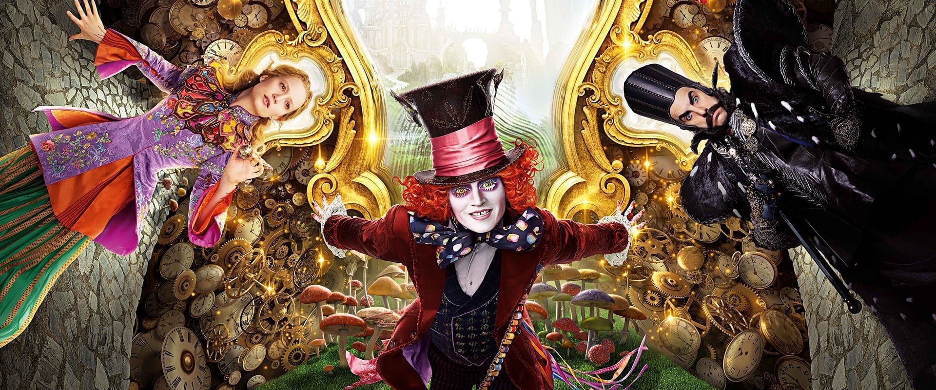 دانلود فیلم Alice Through the Looking Glass 2016 (آلیس در آن‌سوی آینه 2016) بدون سانسور با زیرنویس فارسی
