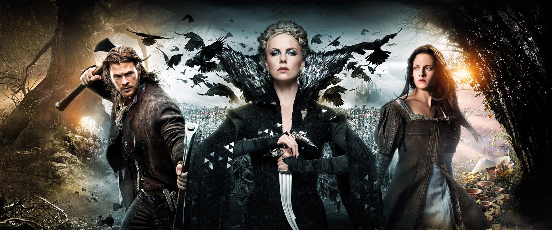 دانلود فیلم Snow White and the Huntsman 2012 (سفیدبرفی و شکارچی 2012) بدون سانسور با زیرنویس فارسی