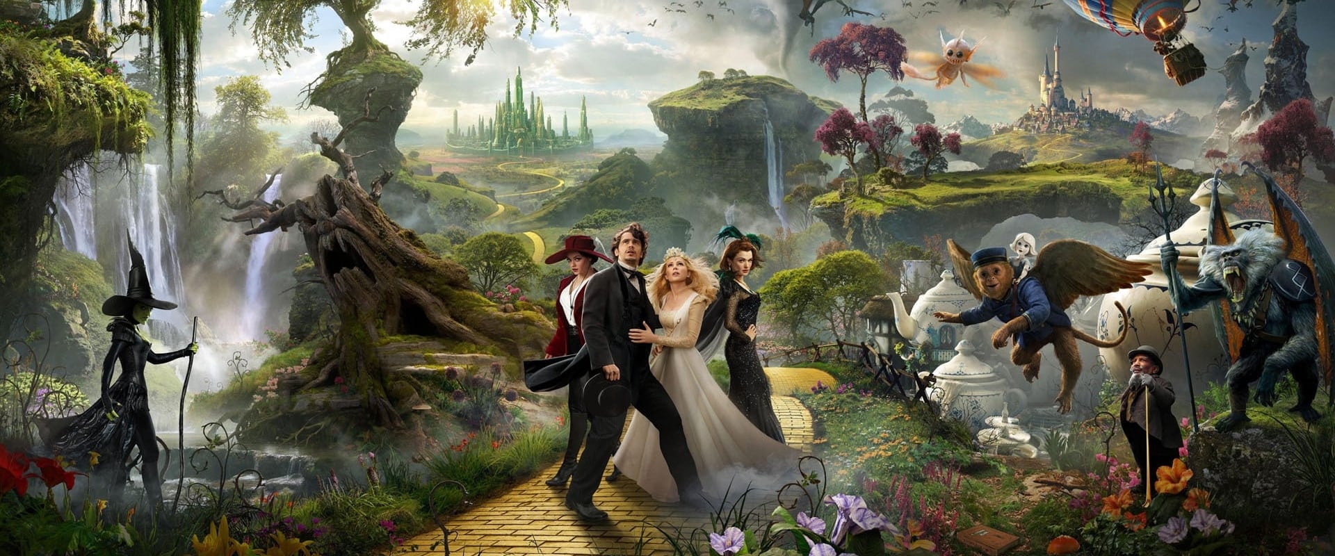 دانلود فیلم Oz the Great and Powerful 2013 (اوز بزرگ و قدرتمند 2013) بدون سانسور با زیرنویس فارسی