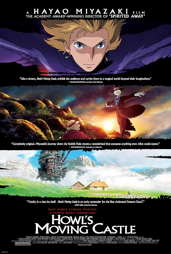 دانلود انیمیشن Howl's Moving Castle 2004