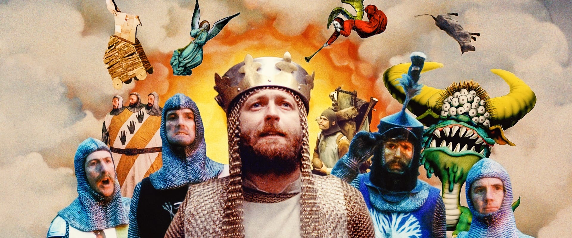 دانلود فیلم Monty Python and the Holy Grail 1975 (مانتی پایتون و جام مقدس 1975) بدون سانسور با زیرنویس فارسی
