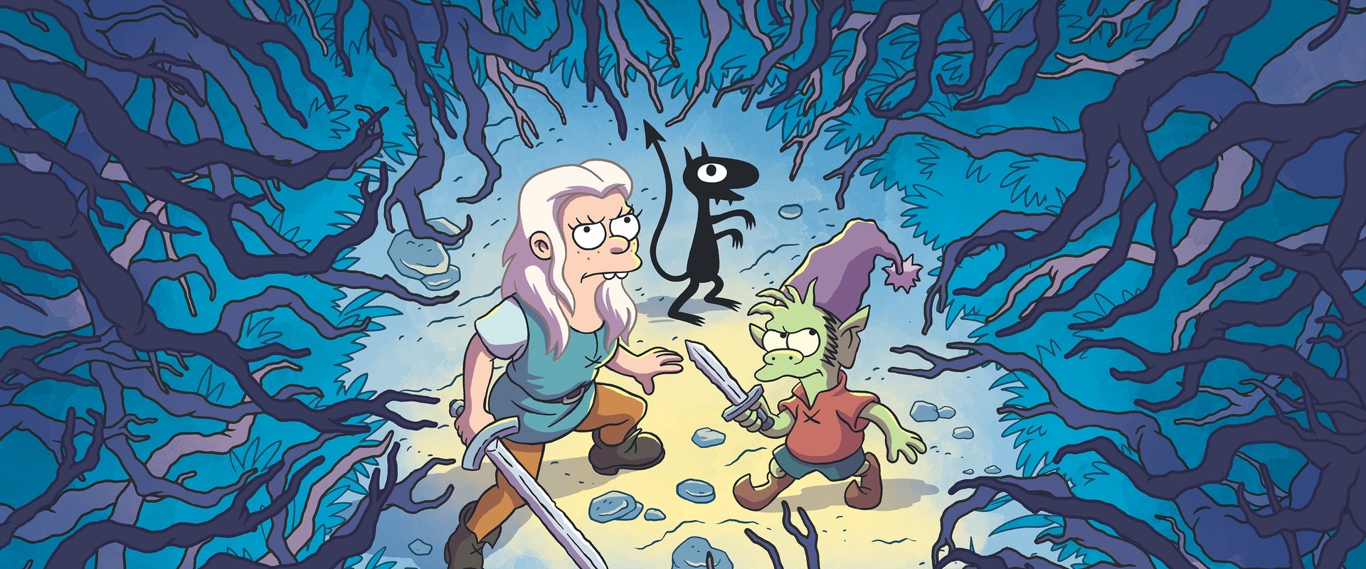 دانلود انیمیشن Disenchantment (طلسم شدگان 2018–2023) بدون سانسور با زیرنویس فارسی