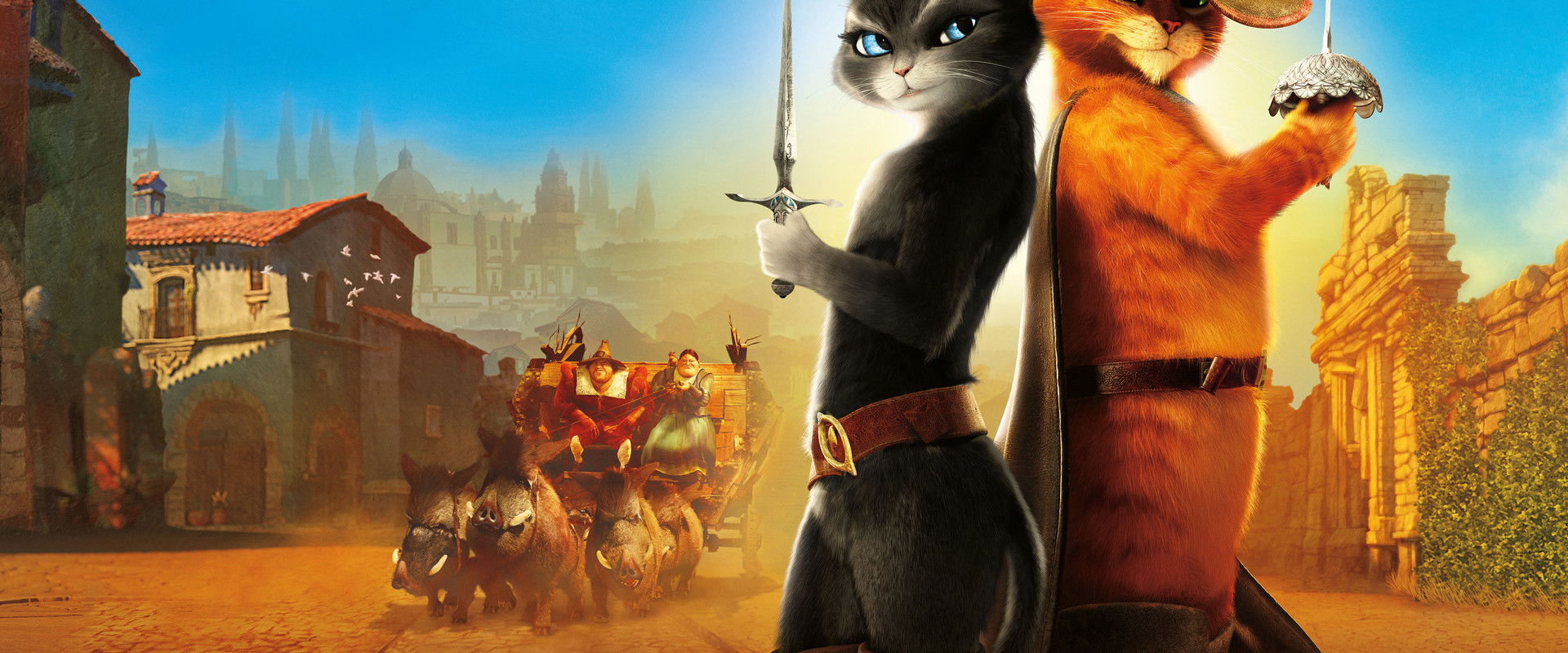 دانلود انیمیشن Puss in Boots 2011 (گربه چکمه‌پوش 2011) بدون سانسور با زیرنویس فارسی