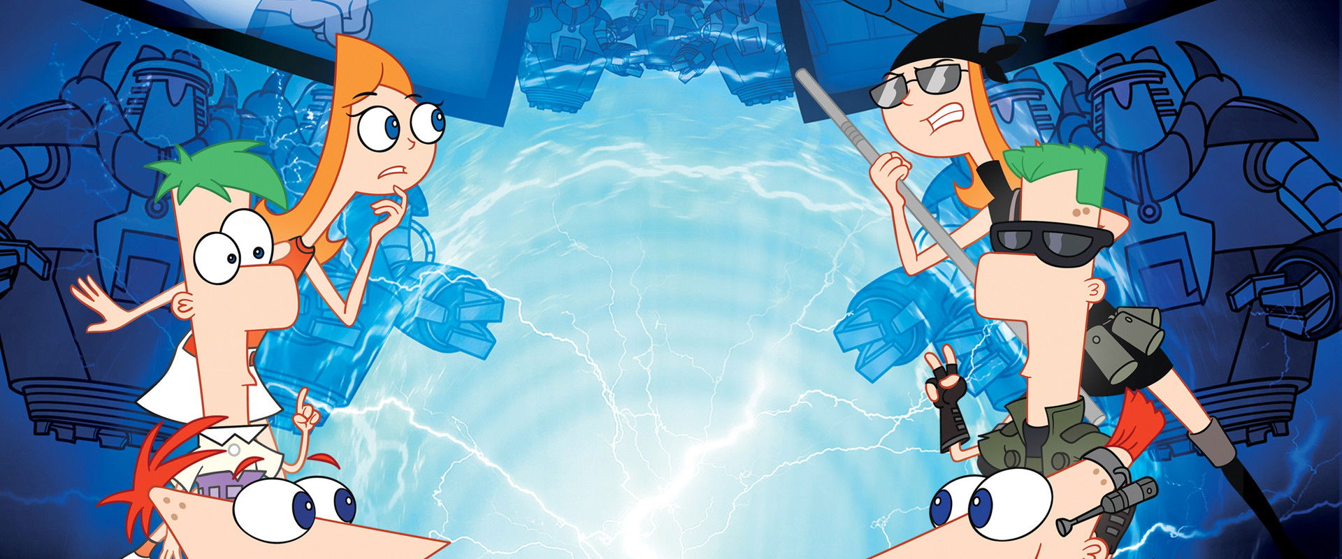 دانلود انیمیشن Phineas and Ferb the Movie: Across the 2nd Dimension 2011 (فینیاس و فرب 2011) بدون سانسور با زیرنویس فارسی