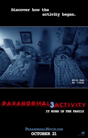 دانلود فیلم Paranormal Activity 3 2011 (فعالیت فراطبیعی ۳ 2011) بدون سانسور با زیرنویس فارسی